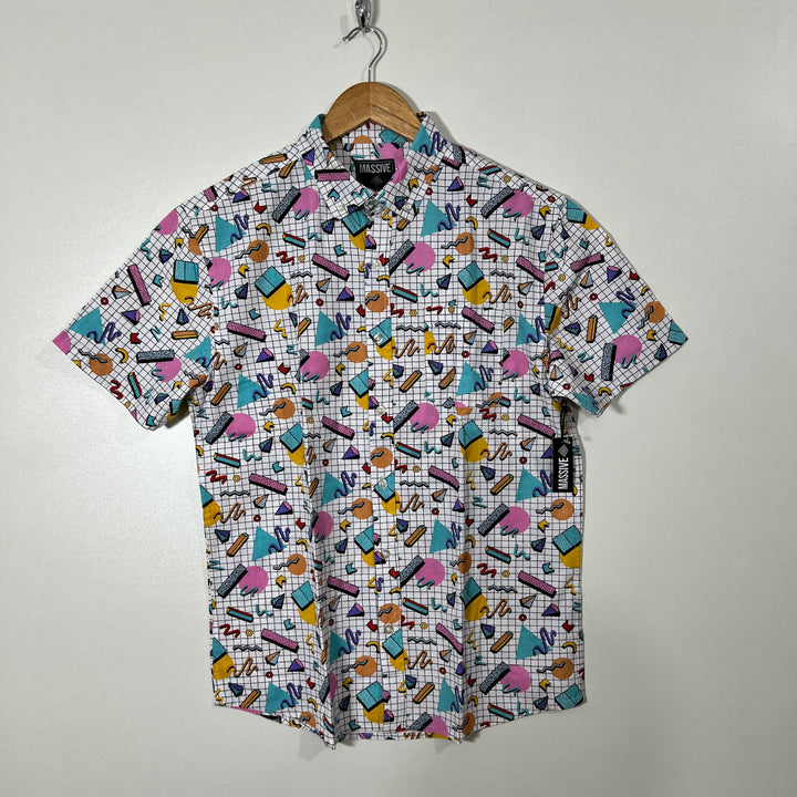 MASSIVE HALF SLEEVES BUTTON DOWN SHIRT BRAND NEW