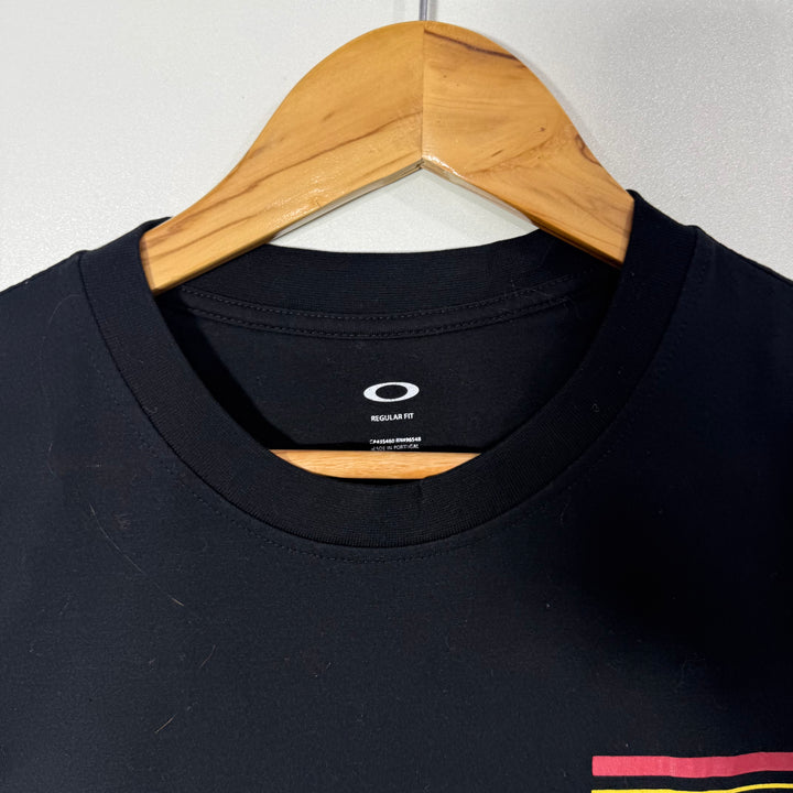 OAKLEY COTTON TSHIRT BLACK COLOUR