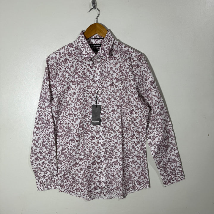 CONNOR SLIM FIT PRINTED CASUAL COTTON SHIRT BRAND NEW