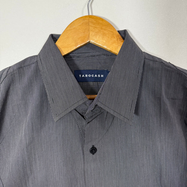 TAROCASH TEXTURE COTTON SHIRT BRAND NEW GREY COLOUR
