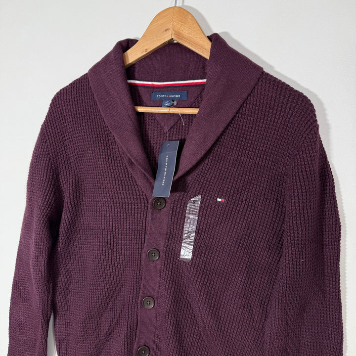 TOMMY HILFIGER KNITWEAR COTTON CARDIGAN SWEATER BRAND NEW