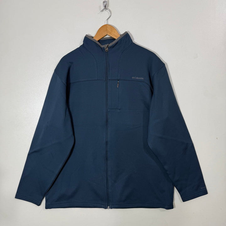 COLUMBIA FULL ZIP KNITWEAR JACKET INNER FLEECE