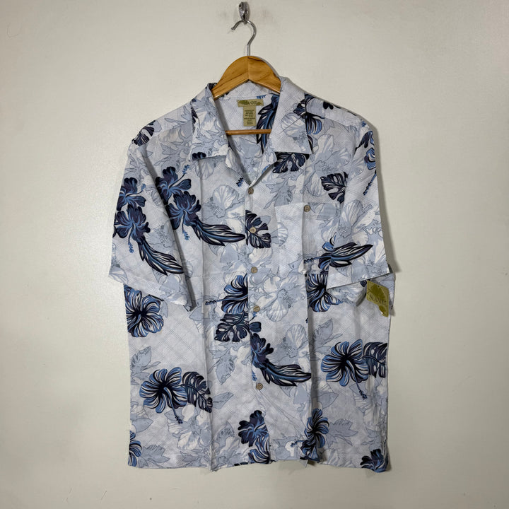 ISLANDER CUBAN COLLAR HALF SLEEVES HAWAI SHIRT