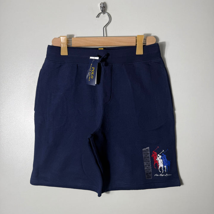 RALPH LAUREN POLO FLEECE SHORT BRAND NEW BLUE COLOUR