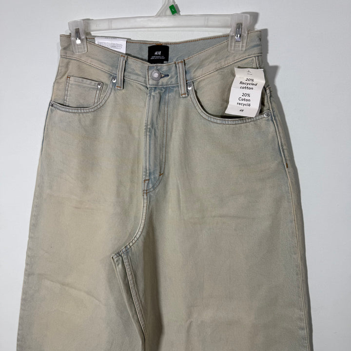 H&M SUPER BAGGY FIT DENIM PANT BRAND NEW WITHOUT STRETCB