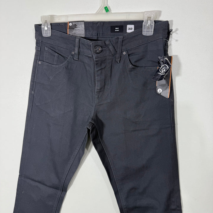 VOLCOM SKINNY FIT DENIM PANT BRAND NEW WITH STRETCH GREY COLOUR
