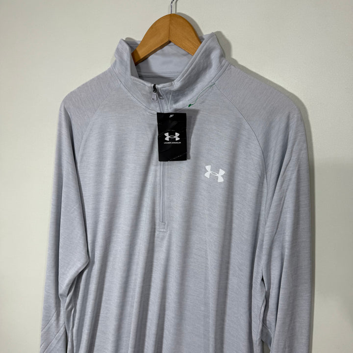 UNDER ARMOUR HALF ZIP SPORT PULLOVER BRAND NEW GREY COLOUR