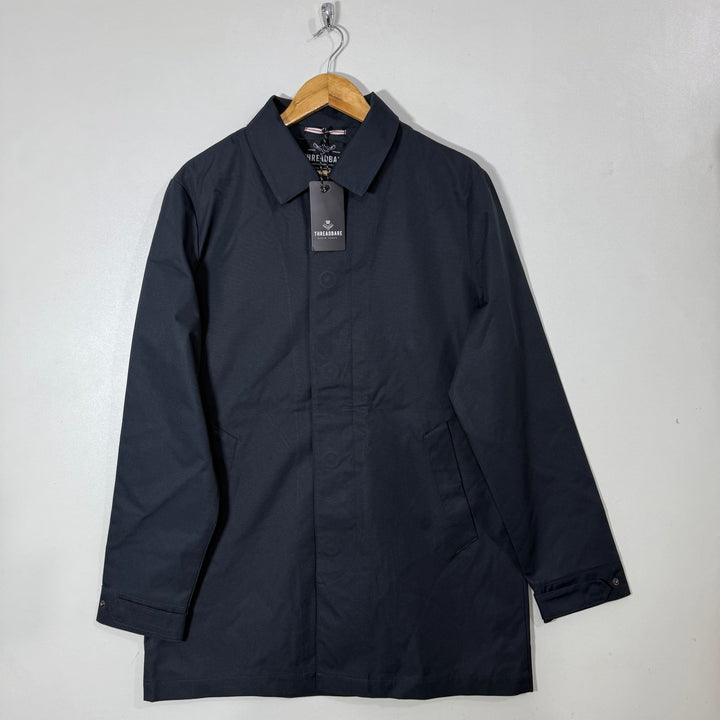 THREADBARE SHIRT COLLAR LONG JACKET BRAND NEW