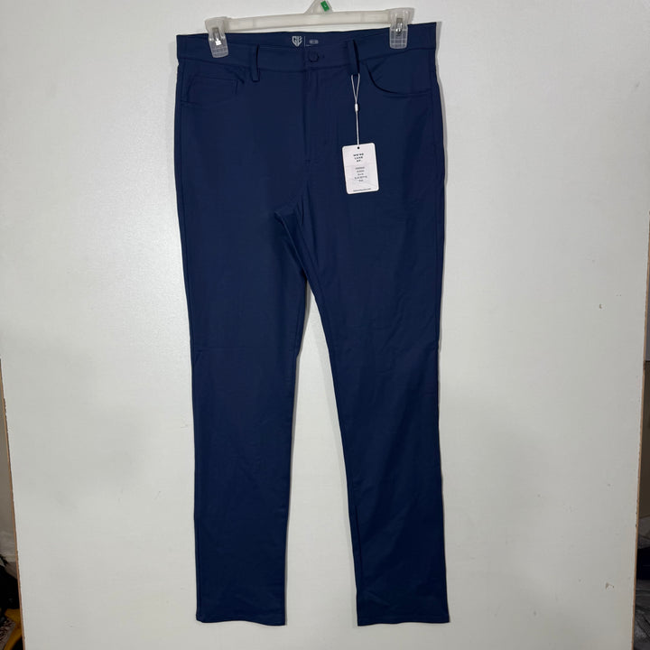 GRAHAM LUXE SLIM FIT PERFORMANCE PANT BRAND NEW WITH STRETCH BLUE COLOUR