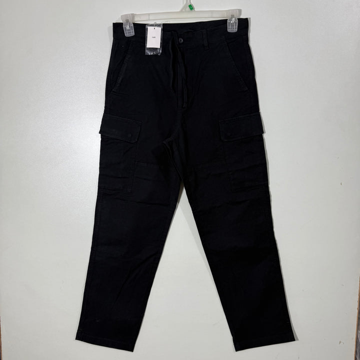 UNIQLO SLIM FIT CARGO COTTON PANT BRAND NEW WITH STRETCH BLACK COLOUR