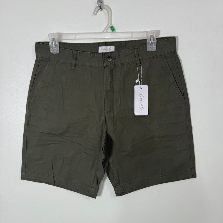 COTTON &CO COTTON SHORT BRAND NEW GREEN COLOUR