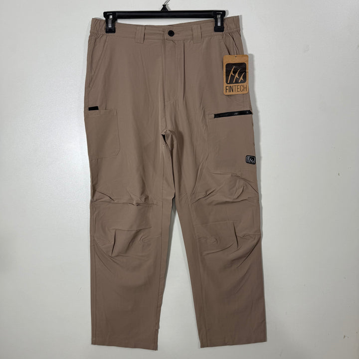 FIN TECH WATER RESISTANT 4 WAY PERFORMANCE STRETCH CARGO PANT BRAND NEW