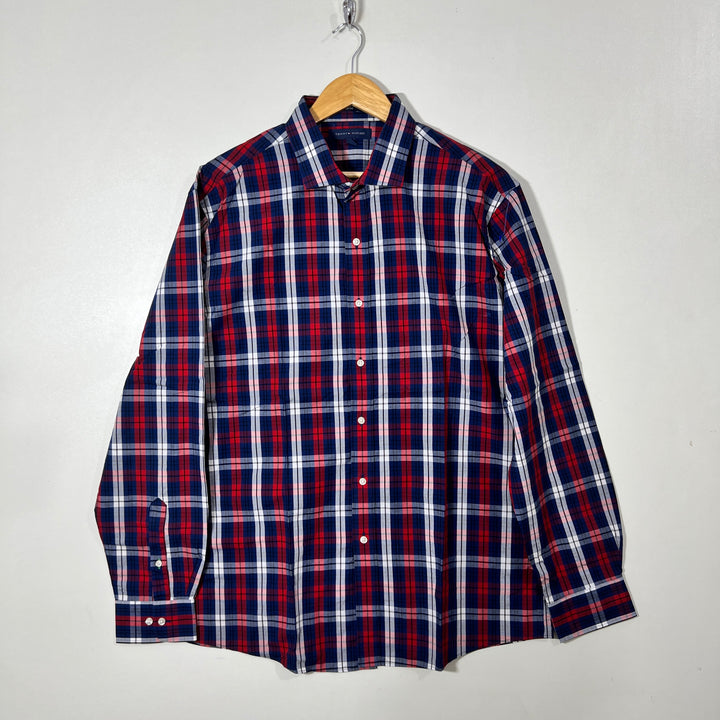 TOMMY HILFIGER CASUAL COTTON SHIRT