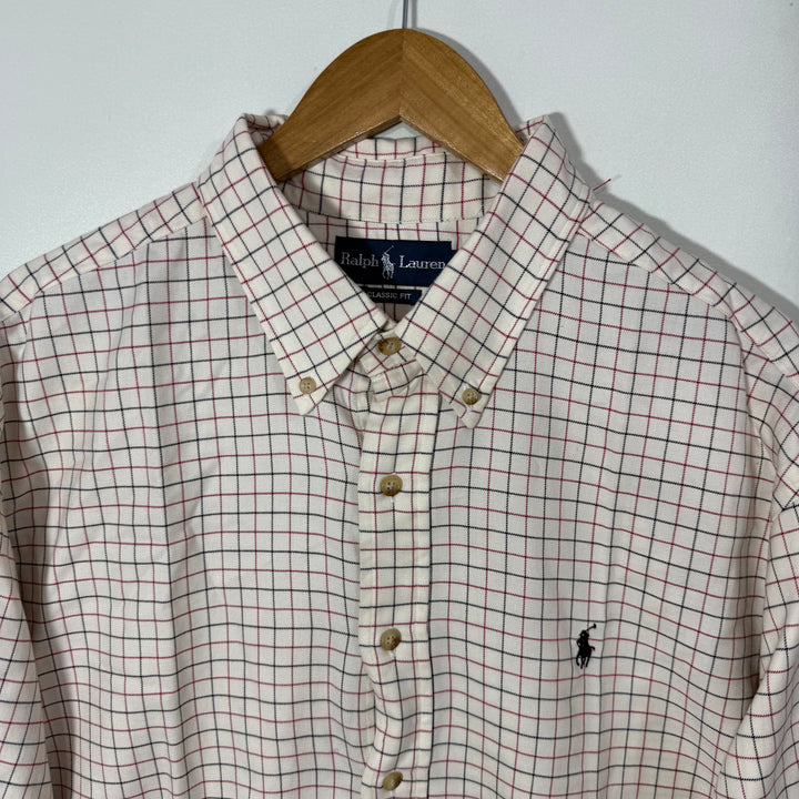 RALPH LAUREN POLO BUTTON DOWN  COTTON SHIRT