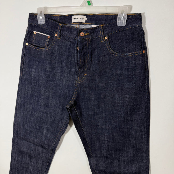 TAYLOR STITCH SLIM FIT DENIM PANT WITHOUT STRETCH BLUE COLOUR