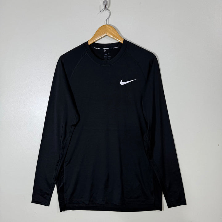 NIKE PRO FITTED RUNING LONG SLEEVES SPORT TSHIRT