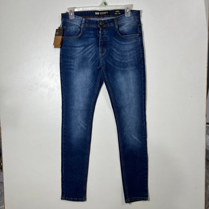 CROSSHATCH SLIM FIT DENIM PANT BRAND NEW WITH STRETCH
