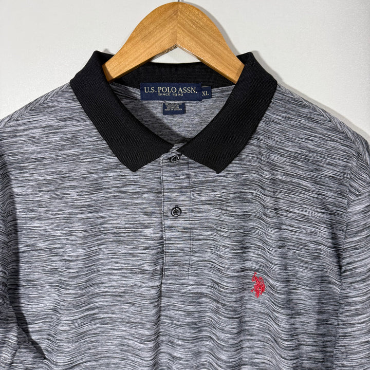 US POLO ASSN SPORT POLO TSHIRT GREY COLOUR