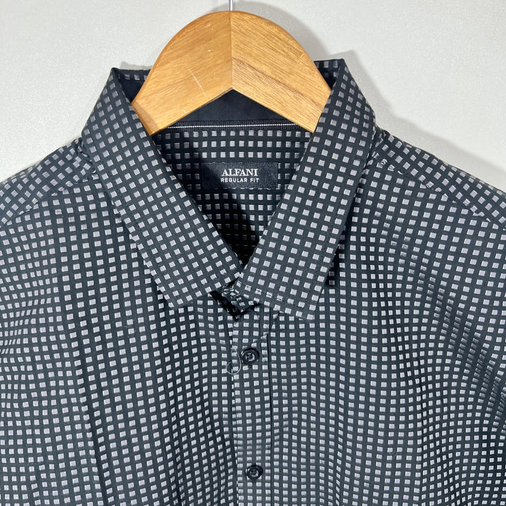 ALFANI REGULAR FIT CASUAL COTTON SHIRT BRAND NEW A