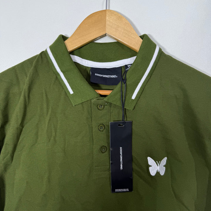 GOOD FOR NOTHING COTTON POLO TSHIRT BRAND NEW