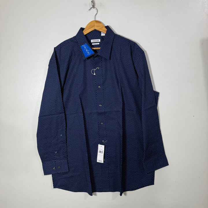 HAGGAR CLASSIC FIT COTTON SHIRT BRAND NEW