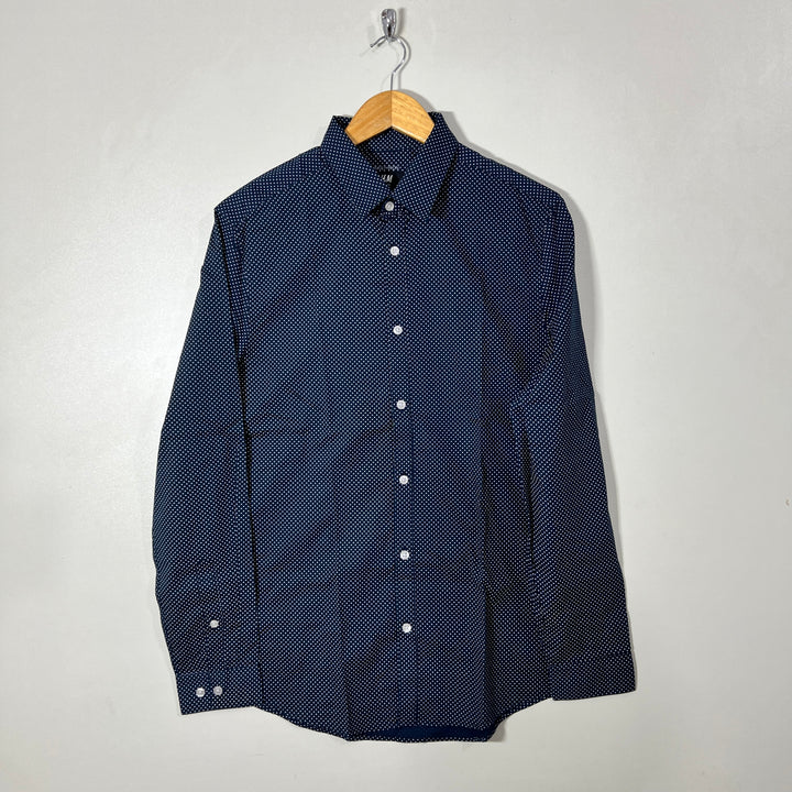 H&M SLIM FIT CASUAL COTTON SHIRT