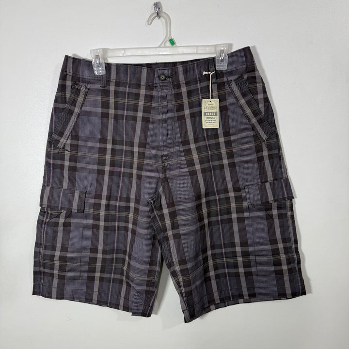 ARIZONA CHECKERED CARGO COTTON SHORT BRAND NEW