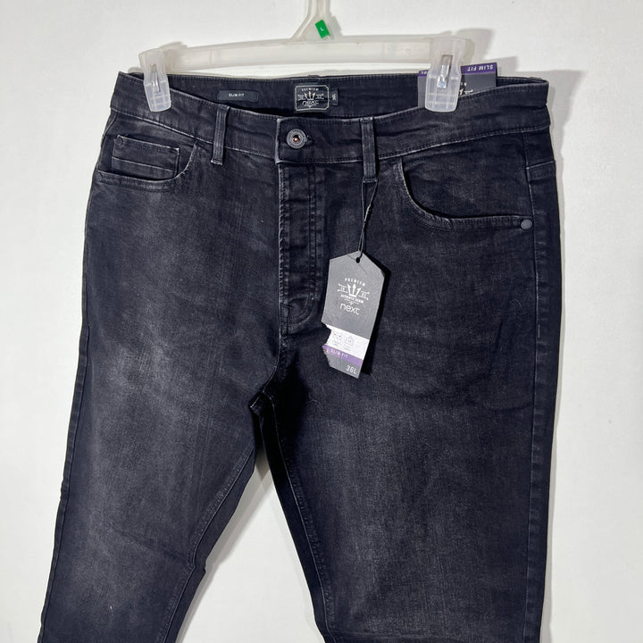 NEXT SKINNY FIT DENIM PANT WITH STRETCH GREY COLOUR