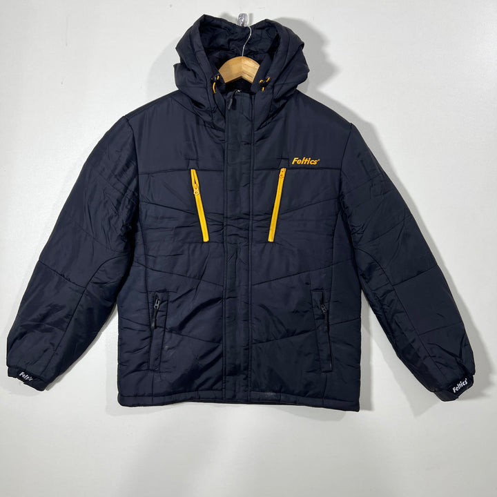 FELTICS PUFFER JACKET WITH DETACHABLE HOOD