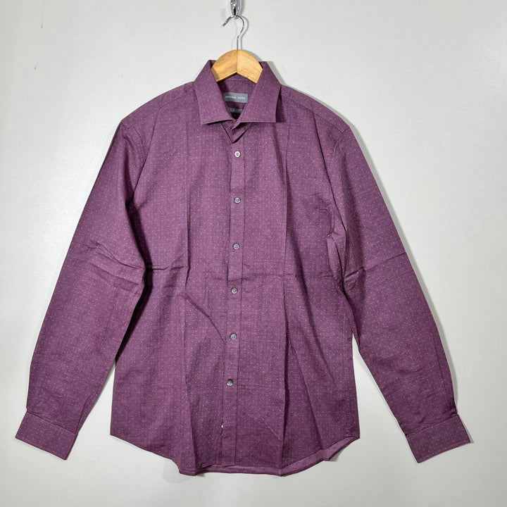 MICHAEL KORS SLIM FIT SEMI FIRMAL SHIRT