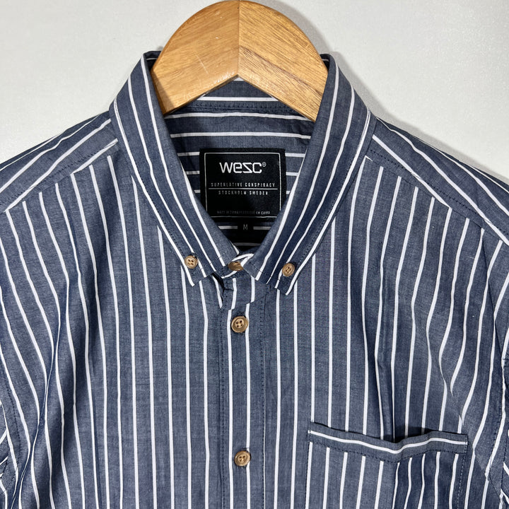 WESC BUTTON DOWN COTTON SHIRT