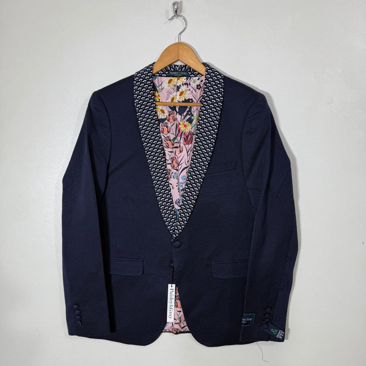 PAISLEY & GRAY TEXTURED BLAZER JACKET BRAND NEW BLUE COLOUR
