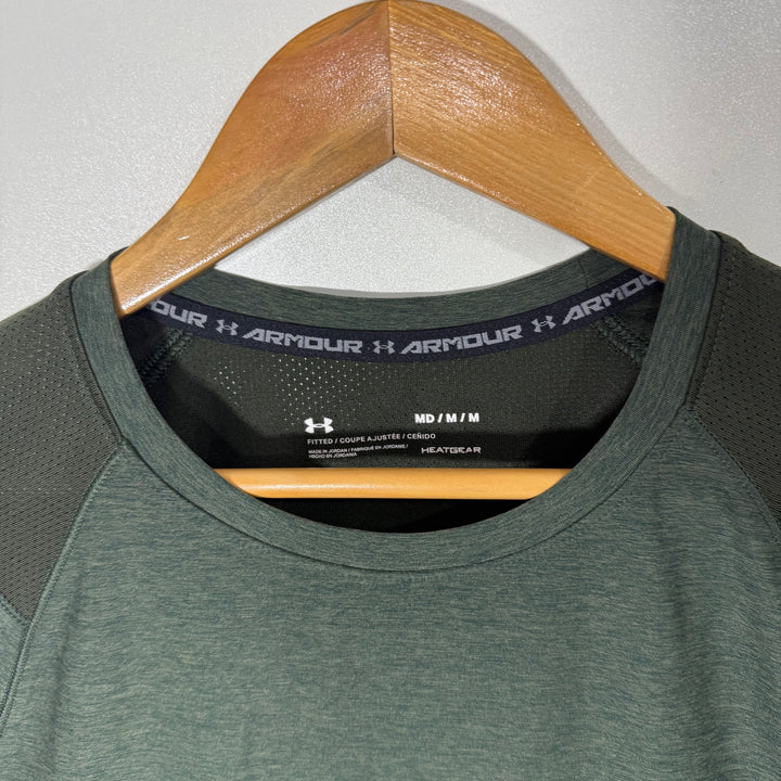 UNDER ARMOUR HEATGEAR SPORT TSHIRT GREEN COLOUR