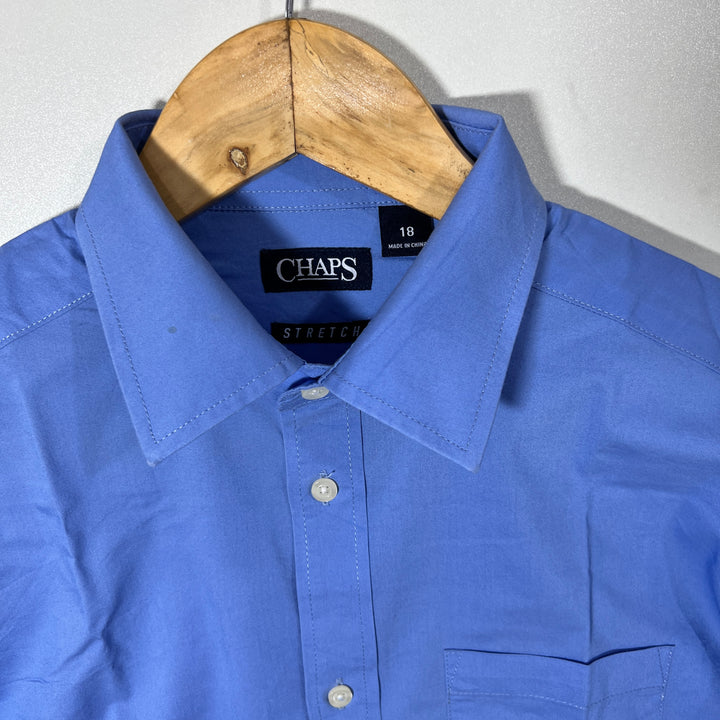 CHAPS FORMAL SHIRT WITH STRETCH