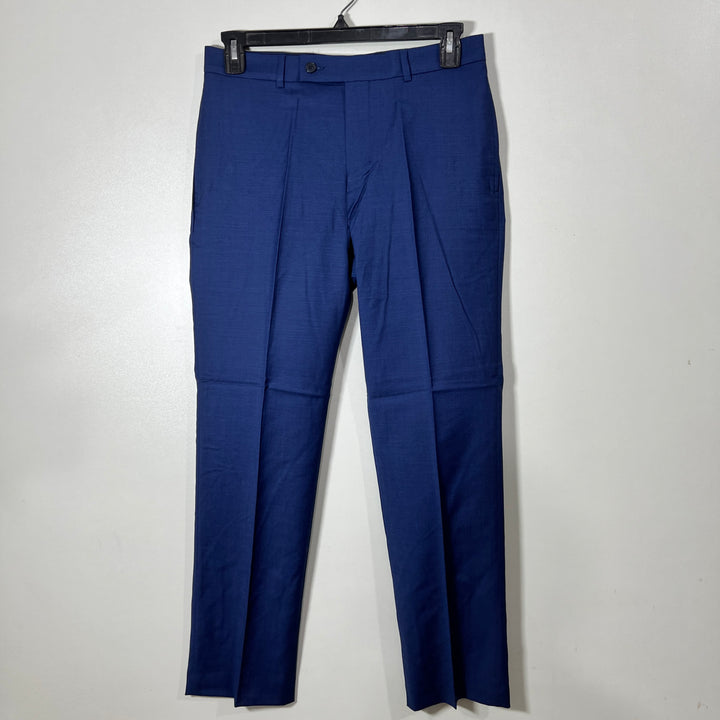 CALVIN KLEIN SLIM FIT DRESS PANT BLUE COLOUR
