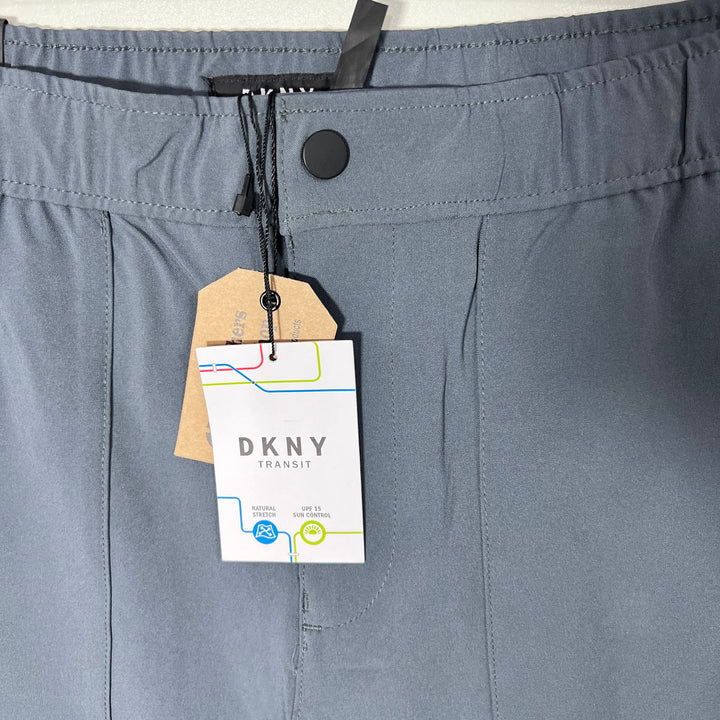 DKNY PERFORMANCE SHORT WITH SIDE ZIP POCKETS BRAND NEW WITH STRETCH