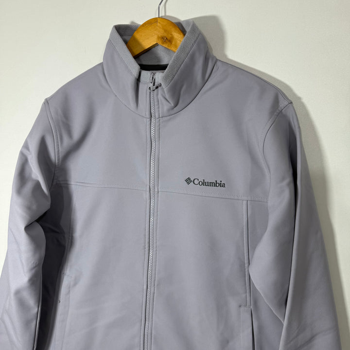 COLUMBIA SOFT SHELL WINDBREAKER JACKET INNER FLEECE