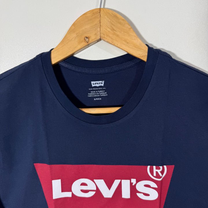 LEVIS COTTON TSHIRT BLUE COLOUR