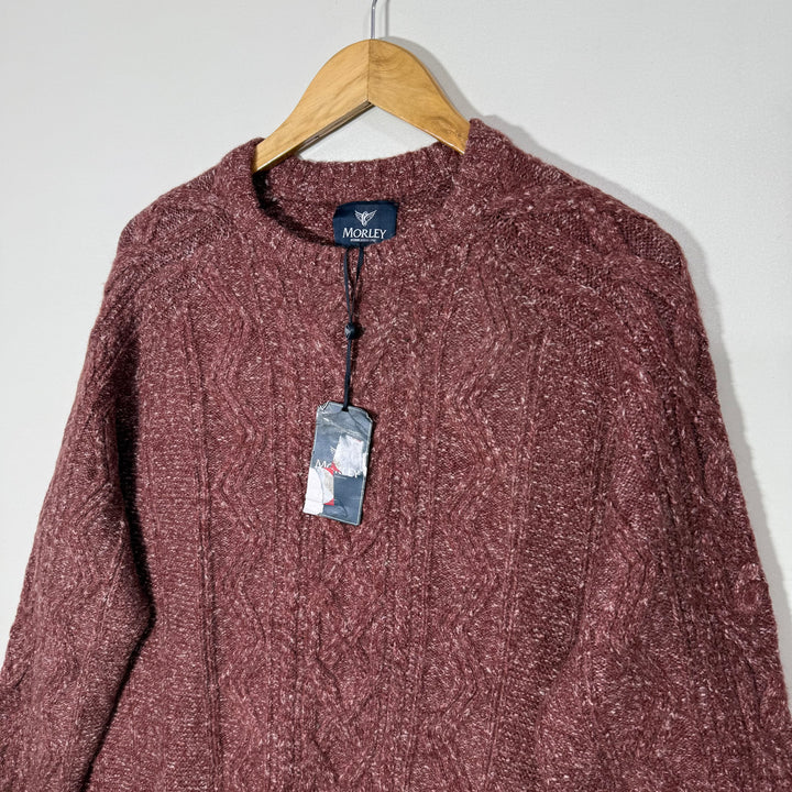 MORLEY LNITWEAR ACRYLIC COTTON SWEATER BRAND NEW