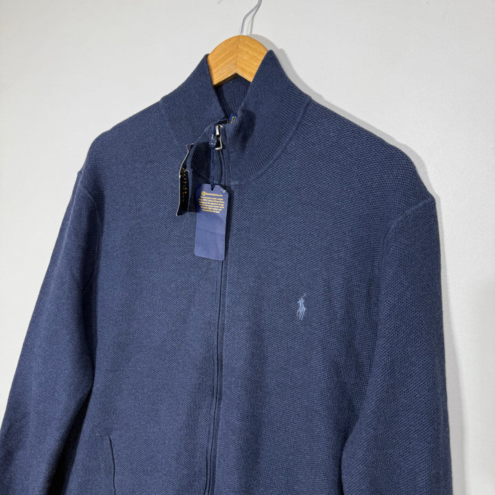 RALPH LAUREN POLO FULL ZIP COTTON SWEAT JACKET BRAND NEW