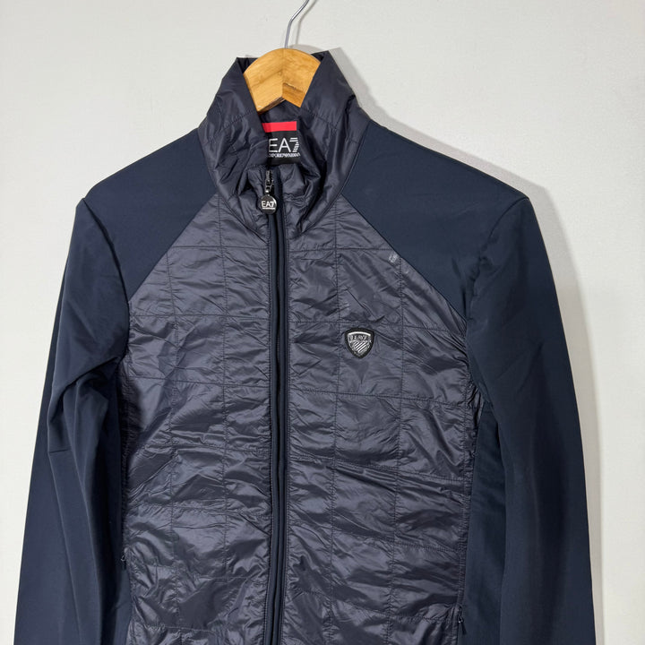 EMPORIO ARMANI PUFFER JACKET BLACK COLOUR