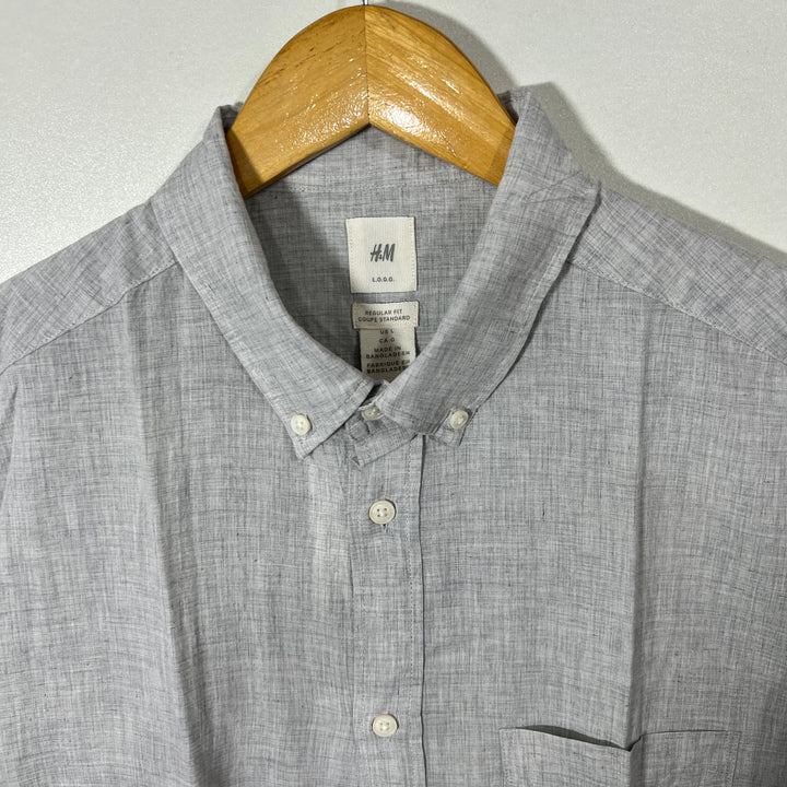 H&M BUTTON DOWN COTTON SHIRT BRAND NEW