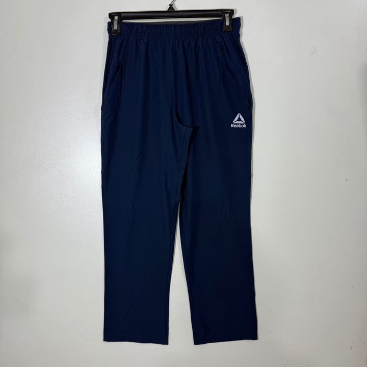 REEBOK LOOSE FIT HYBRID PARACHUTE SPORT TROUSER BLUE COLOUR