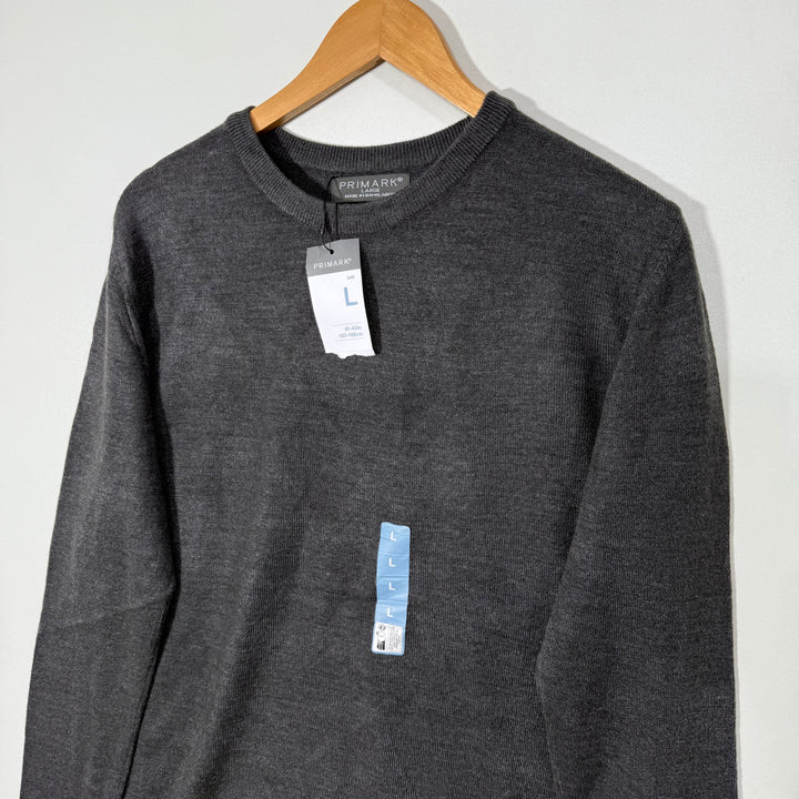 PRIMARK ACRYLIC SWEATER BRAND NEW GREY COLOUR