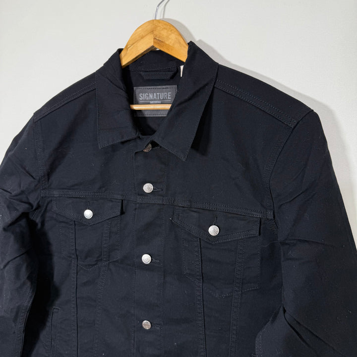 LEVIS DENIM JACKET BLACK COLOUR