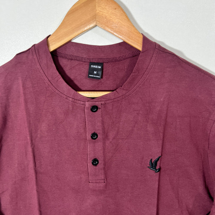 AHEIN HEN LEY COLLAR COTTON TSHIRT