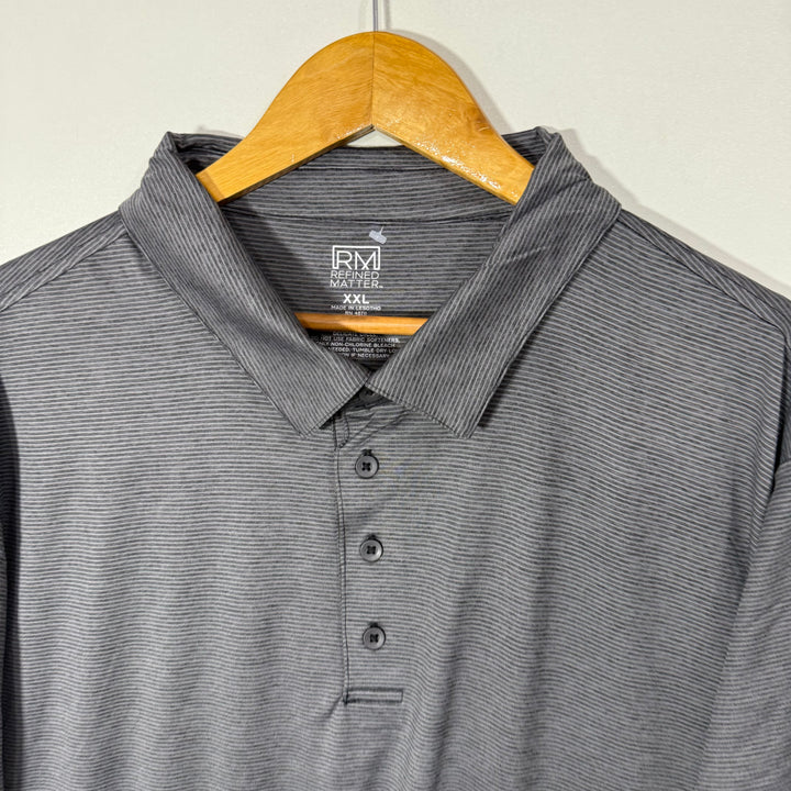 REFINED MATTER SPORT POLO TSHIRT BRAND NEW GREY COLOUR