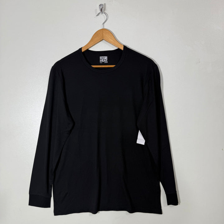 32HEAT LONG SLEEVES SPORT TSHIRT BRAND NEW BLACK COLOUR