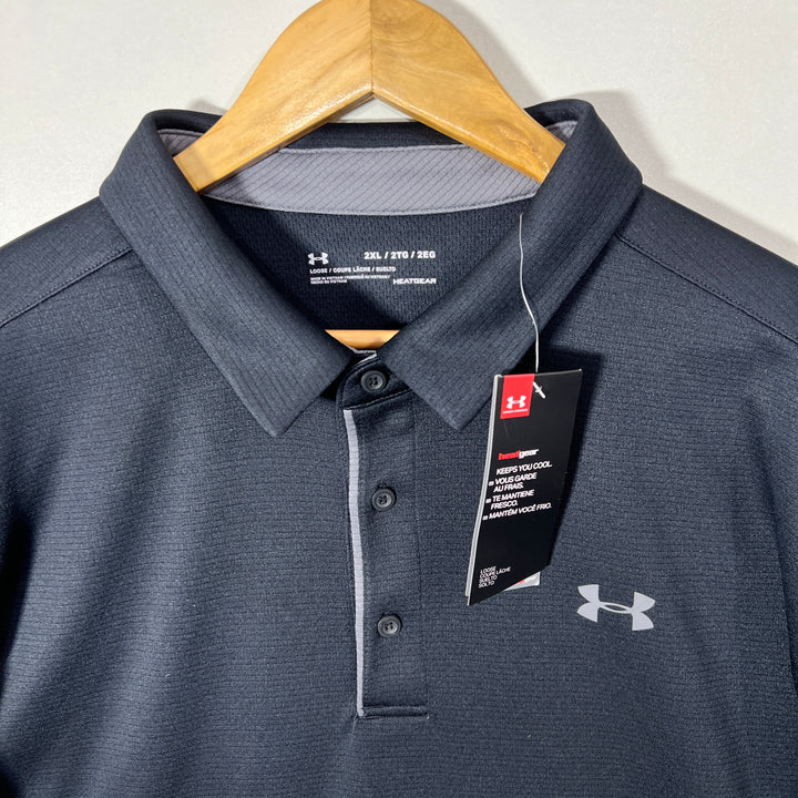 UNDER ARMOUR HEATHEAR SPORT POLO TSHIRT BRAND NEW