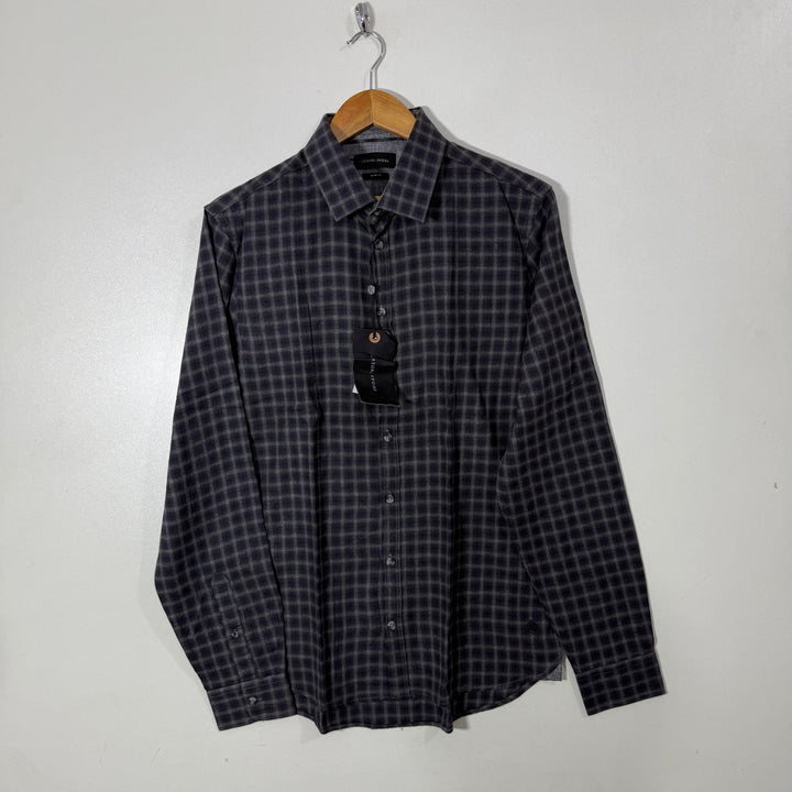 FRIDAY SLIM FIT COTTON CHECKERED SHIRT BRAND NEW